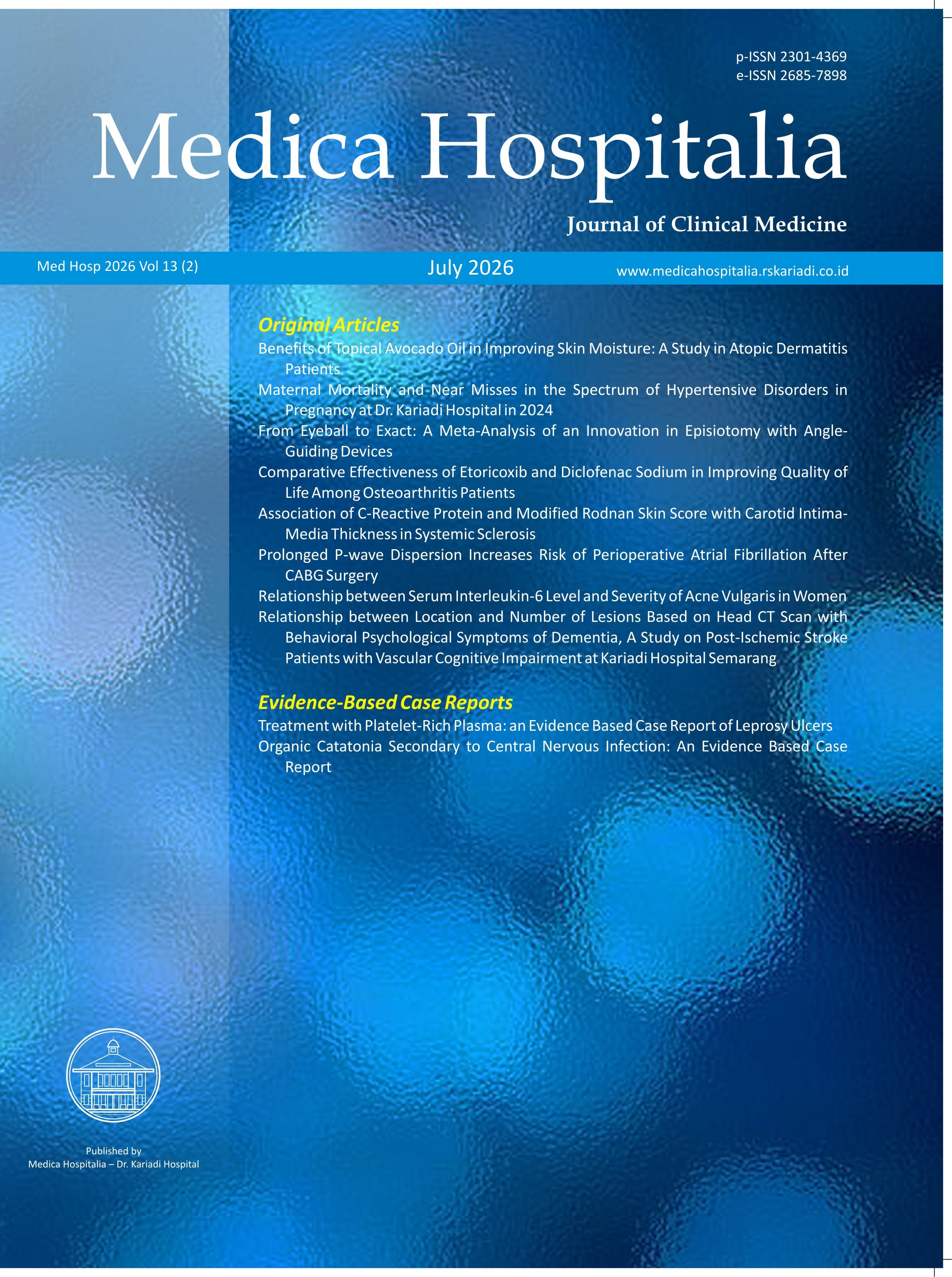 					View Vol. 13 No. 2 (2026): Med Hosp; July 2026
				